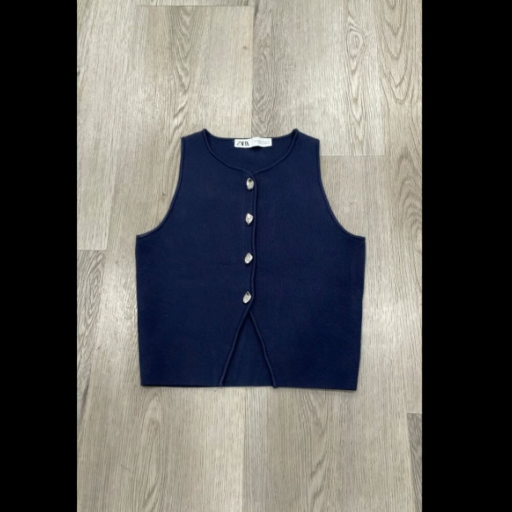 Zara vest top